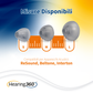 10 Cupole Dome CLOSED per Apparecchi Acustici CIAO, GN ReSound, GN Beltone e GN Interton