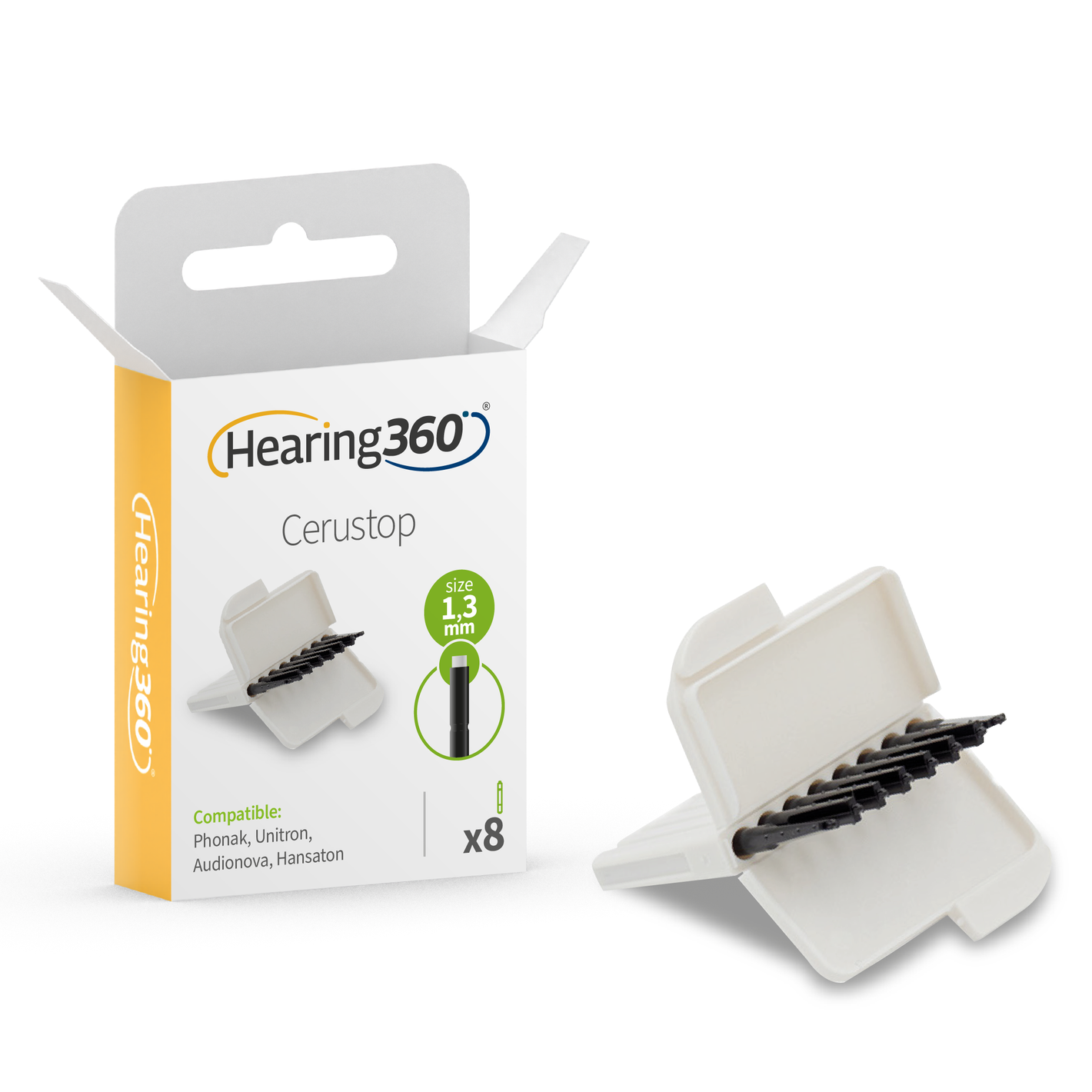 Filtri Paracerume Cerustop Compatibili con gli Apparecchi Acustici Phonak, ReSound, Beltone ed altri marchi