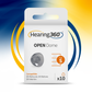 10 Cupole Dome OPEN per Apparecchi Acustici CIAO, GN ReSound, GN Beltone e GN Interton