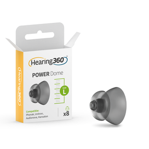 8 Cupole Dome POWER Compatibili con gli Apparecchi Acustici Phonak RIC e Open Fit