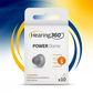 10 Cupole Dome POWER per Apparecchi Acustici CIAO, GN ReSound, GN Beltone e GN Interton