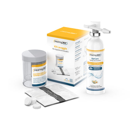 Kit Pulizia Orecchie & Apparecchi Acustici