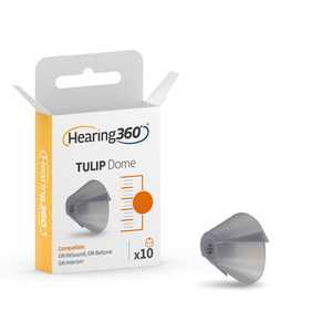 10 Cupole Dome TULIP per Apparecchi Acustici CIAO, GN ReSound, GN Beltone e GN Interton