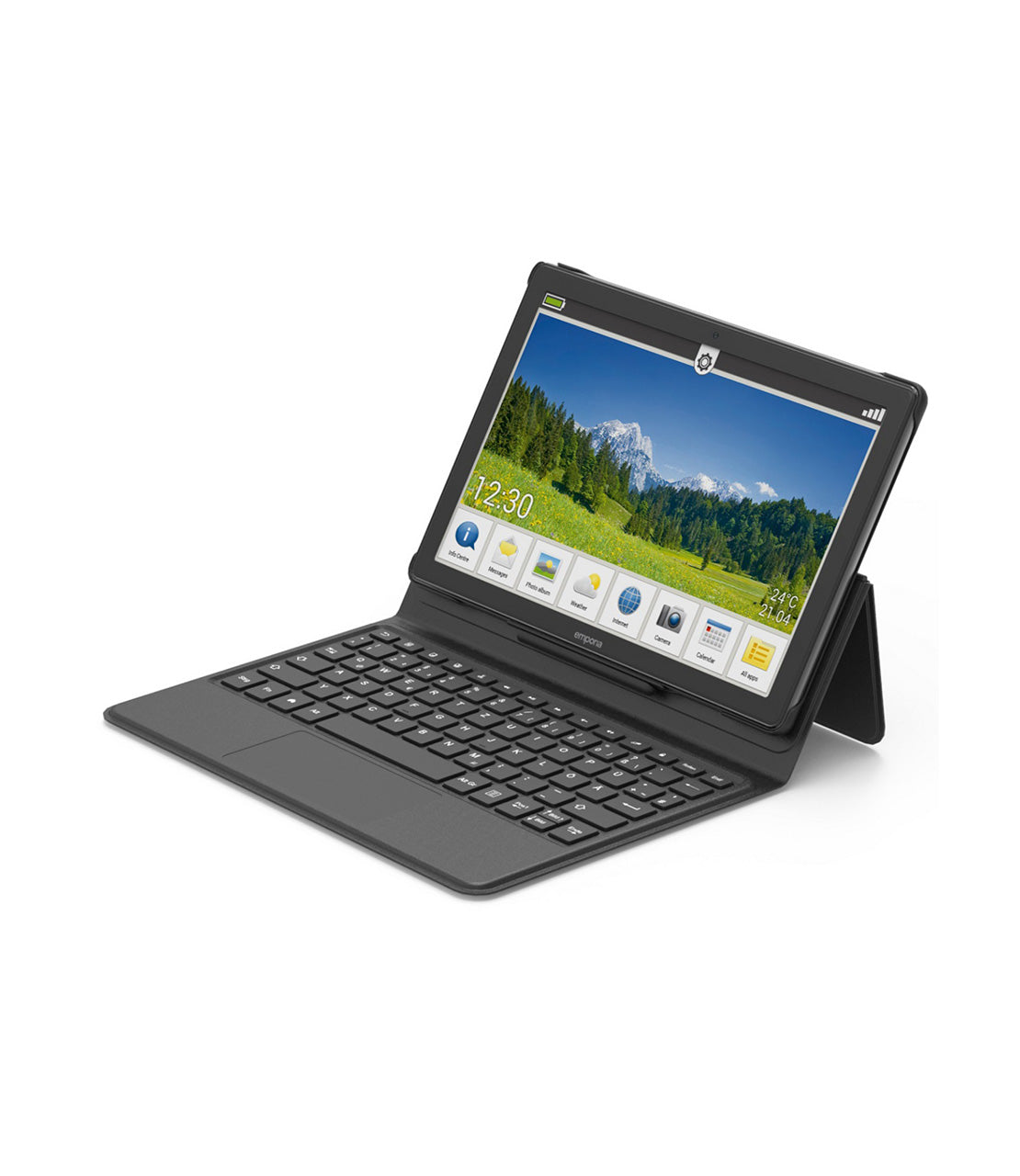 emporiaTABLET Tablet per anziani 4G con WhatsApp e supporto per le videochiamate