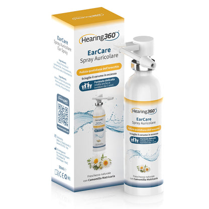 Spray Auricolare Ceruminolitico per Pulizia Orecchie 50 ml