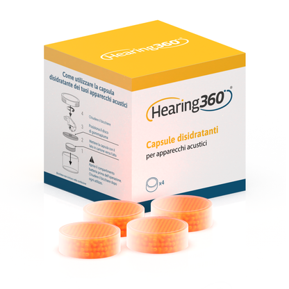 Scatola 4 Capsule Deumidificanti