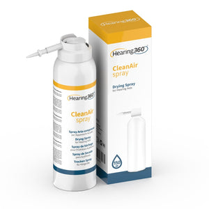 Spray ad Aria Compressa 150 ml per la Pulizia degli Apparecchi Acustici