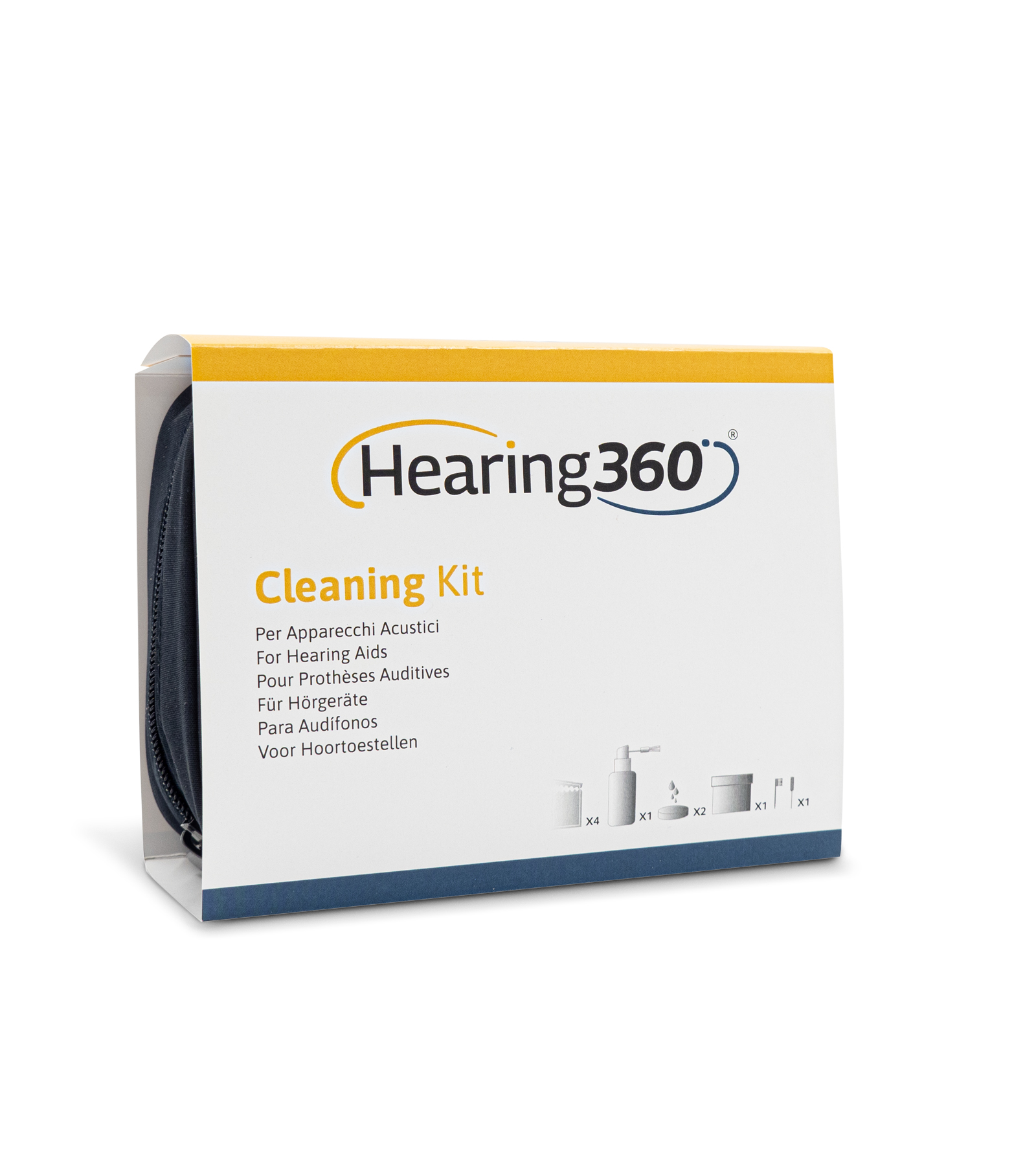 Starter kit per Pulizia Apparecchio o Amplificatore Acustico - Hearing 360
